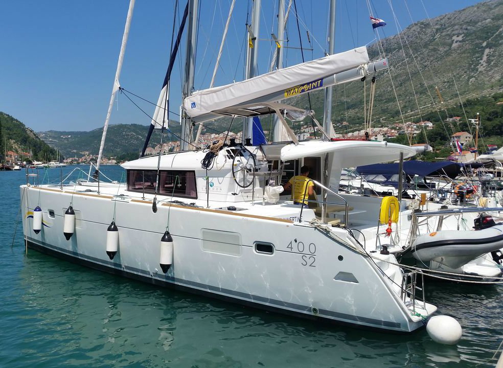 catamaran in croatia